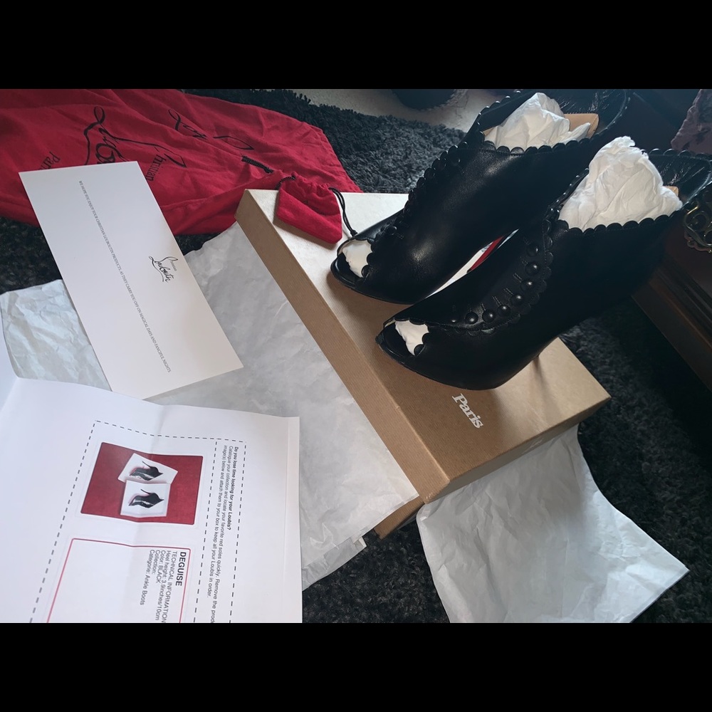 Christian Louboutin Deguise Booties AUTHENTIC!!! - Picture 3 of 8